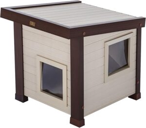 Read more about the article New Age Pet® ECOFLEX® Albany Outdoor Feral Cat House Review: A Cozy Shelter for Multiple Feral Cats